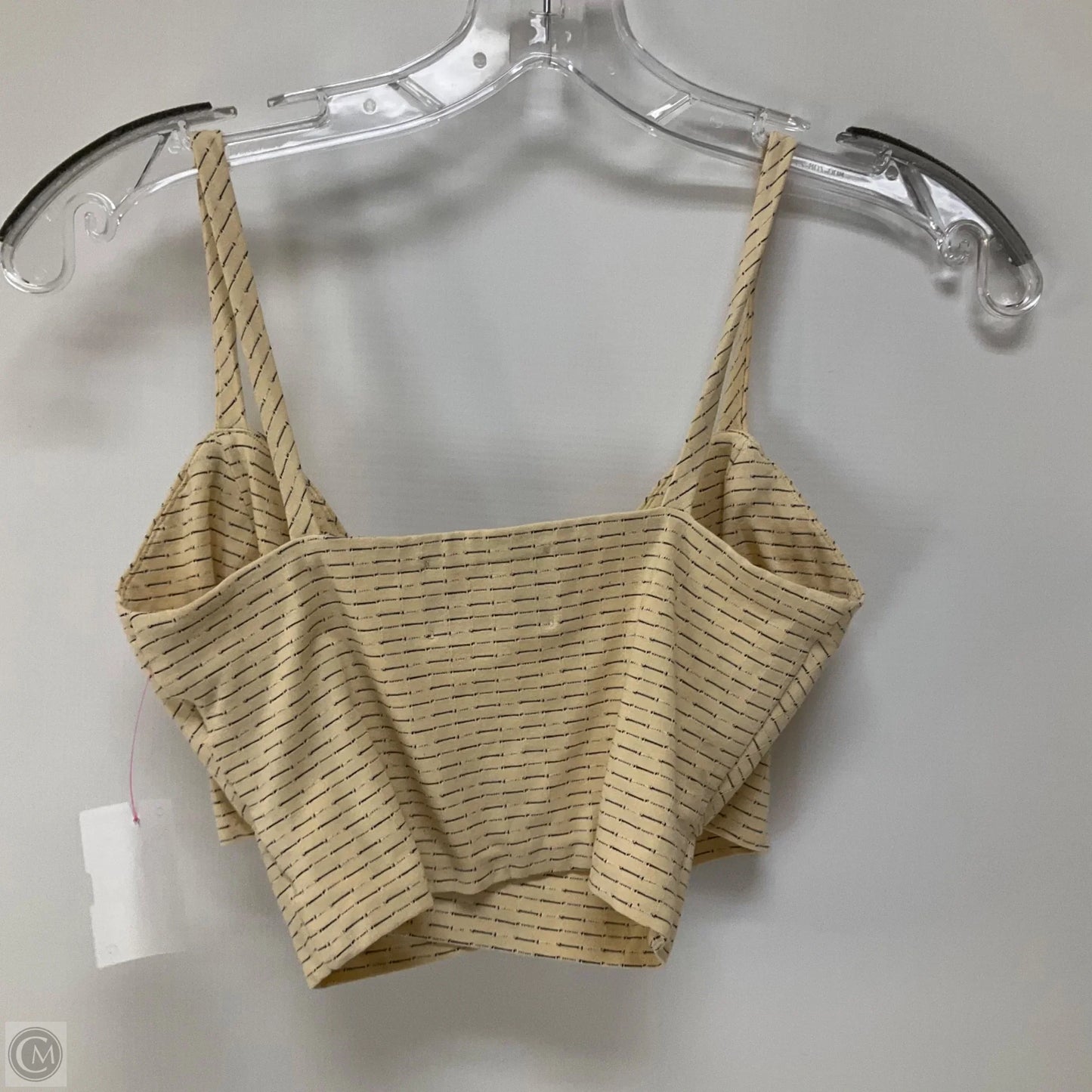 Top Sleeveless By Reformation In Cream, Size: S
