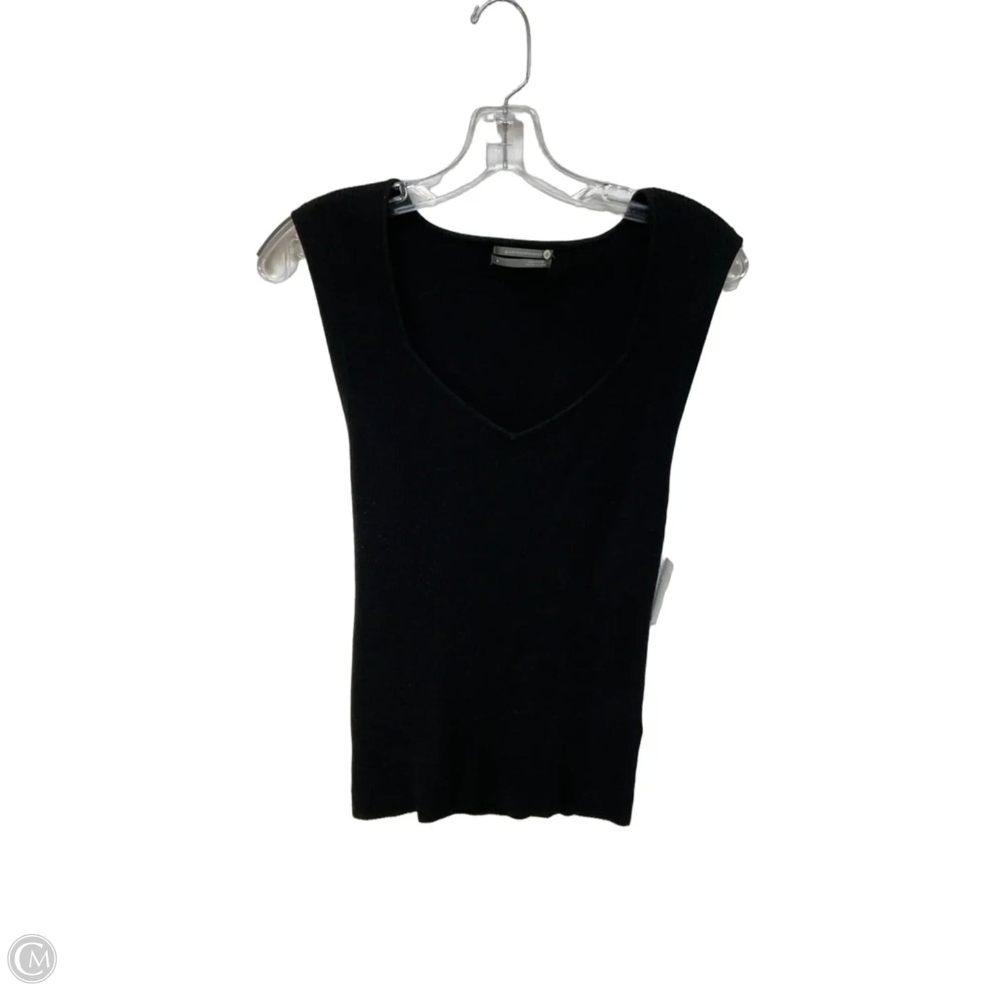 Top Sleeveless By Anthropologie In Black, Size: M