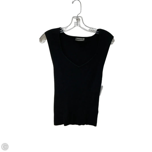 Top Sleeveless By Anthropologie In Black, Size: M
