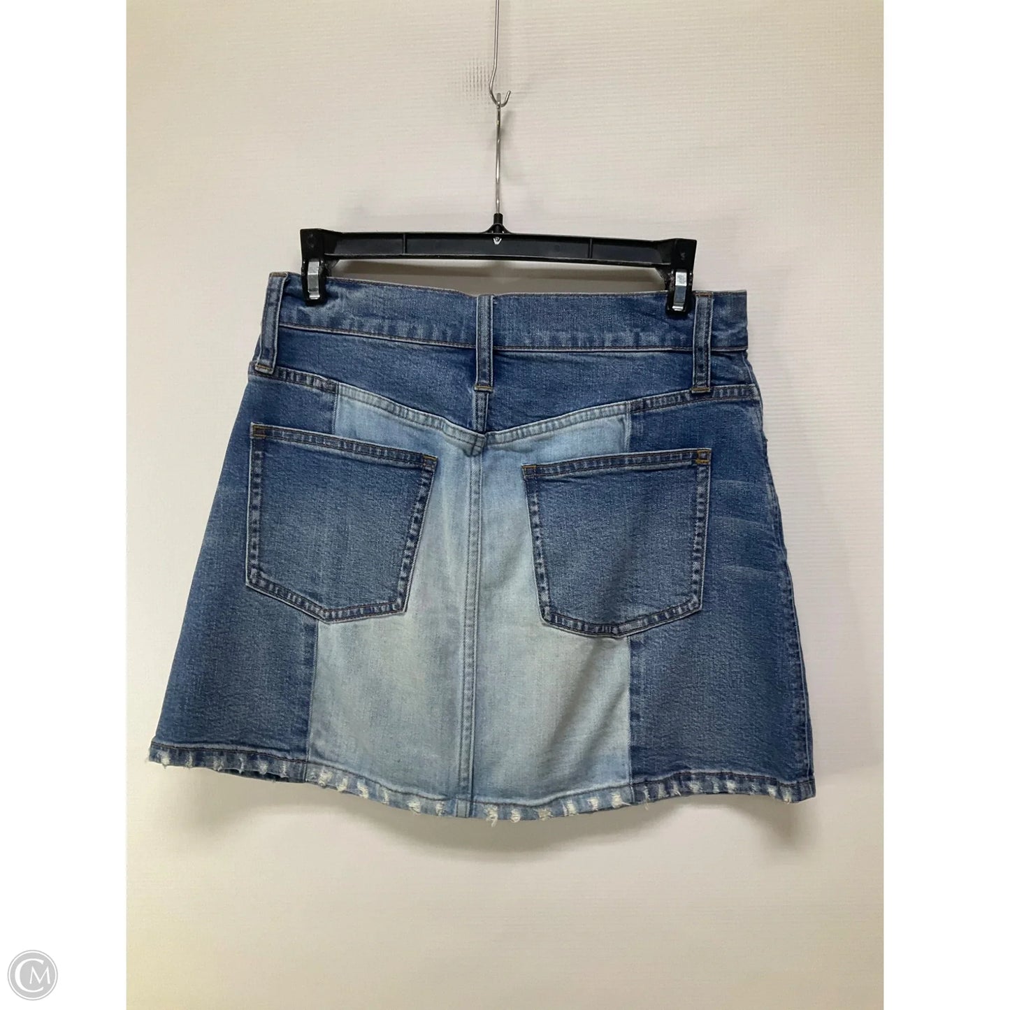 Skirt Mini & Short By Madewell In Blue Denim, Size: 2