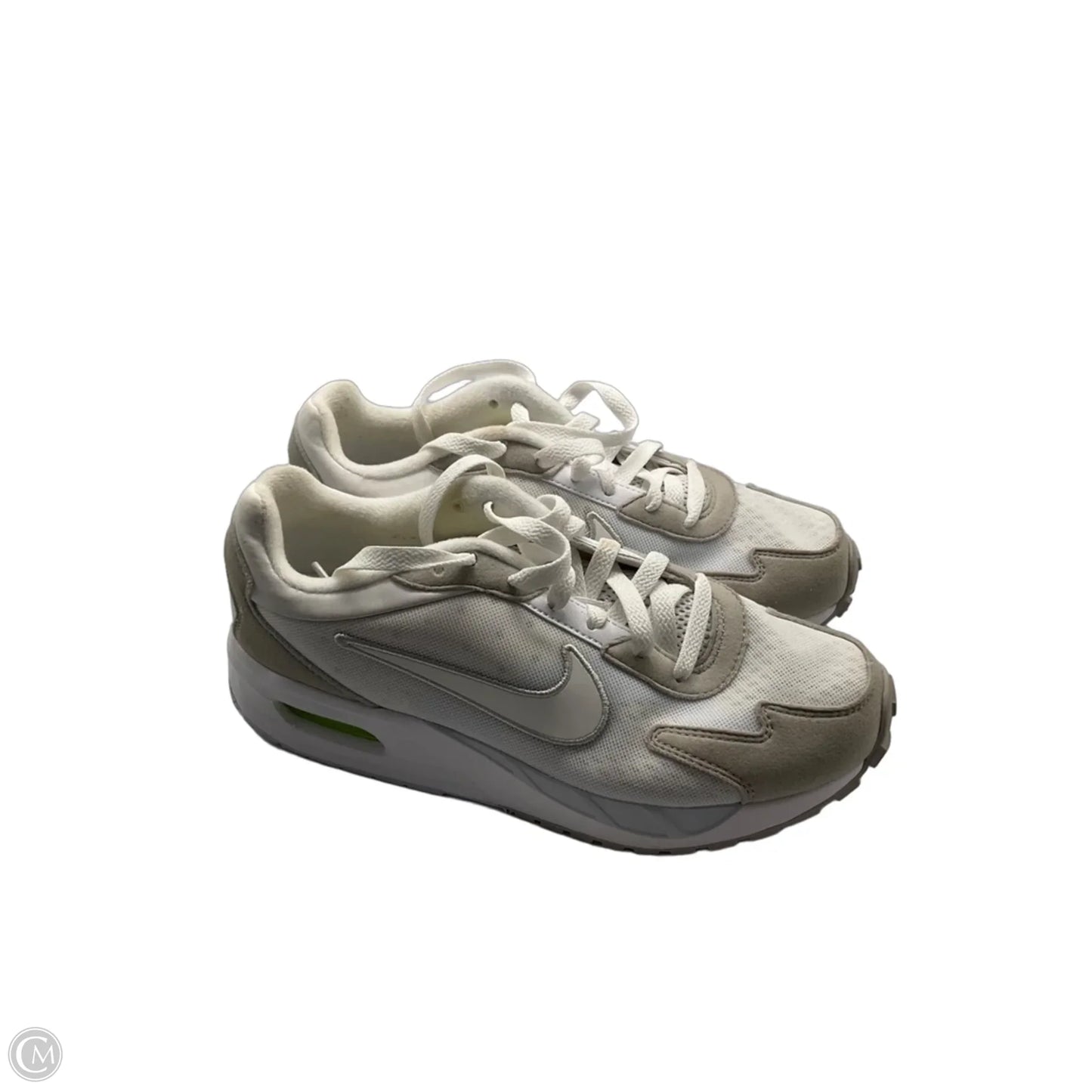 Shoes Athletic By Nike In Tan & White, Size: 7