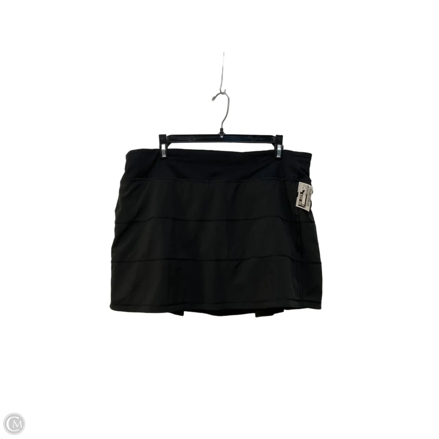 Athletic Skort By Lululemon In Black, Size: 12