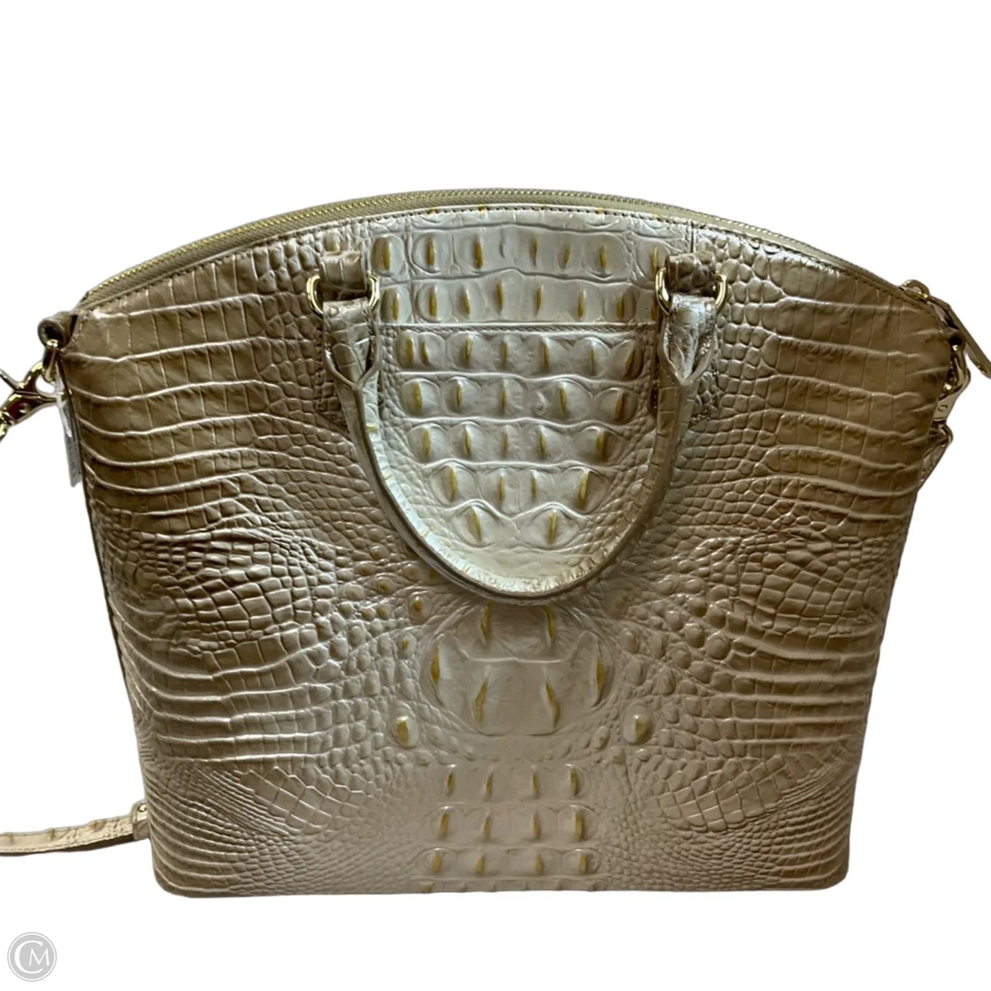 Handbag Designer By Brahmin, Size: Large