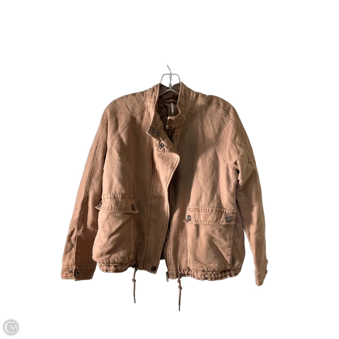 Jacket Other By Free People In Brown Denim, Size: Xs