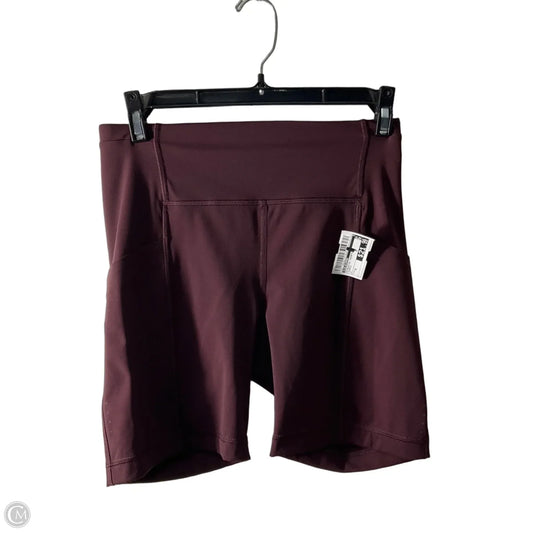 Athletic Shorts By Lululemon In Purple, Size: 6