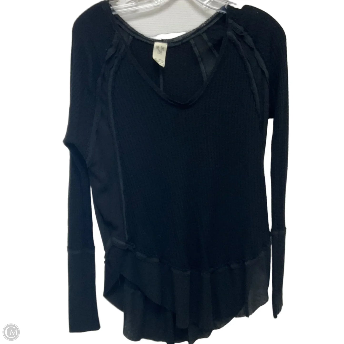 Top Long Sleeve Basic By Free People In Black, Size: Xs