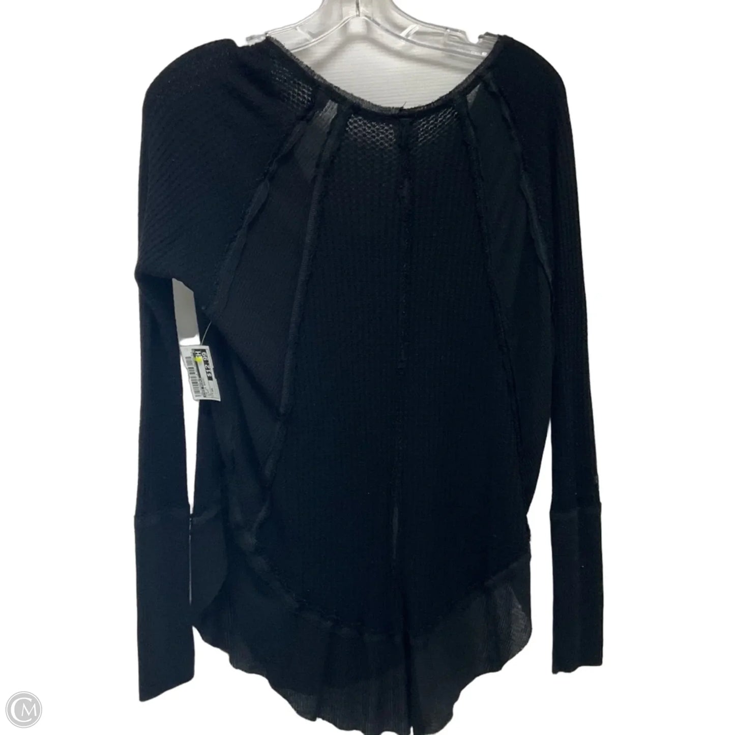 Top Long Sleeve Basic By Free People In Black, Size: Xs
