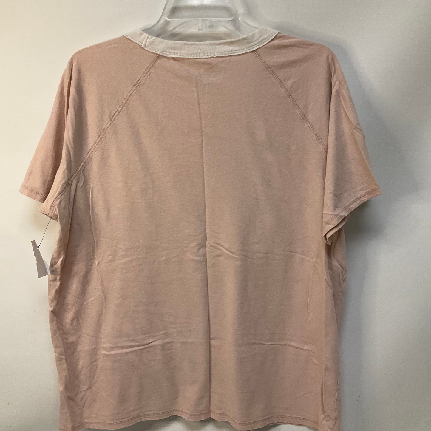 Top Short Sleeve By Aerie In Pink, Size: M