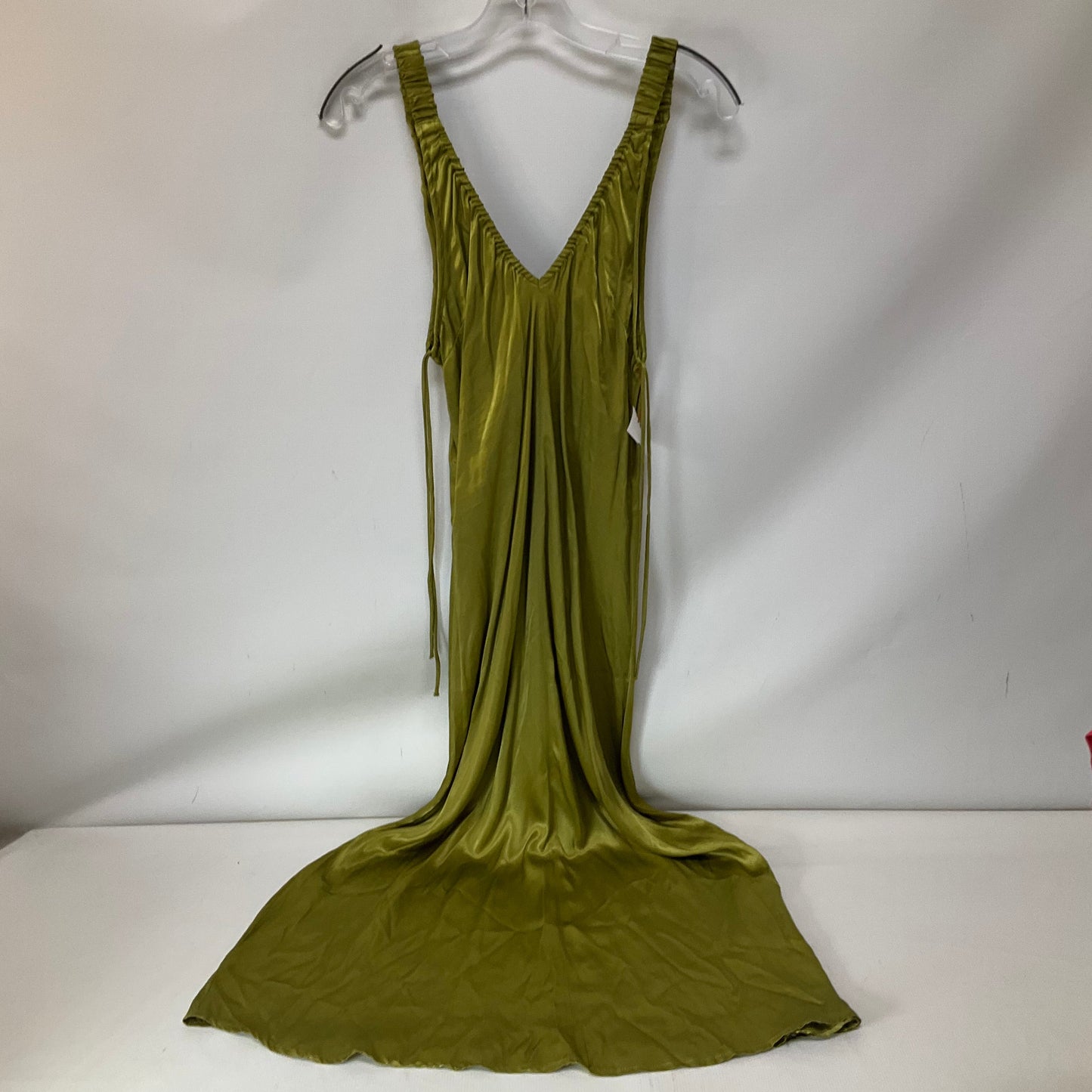 Dress Casual Maxi By Top Shop In Green, Size: Xs