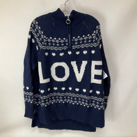 Sweater By Aerie In Blue, Size: L