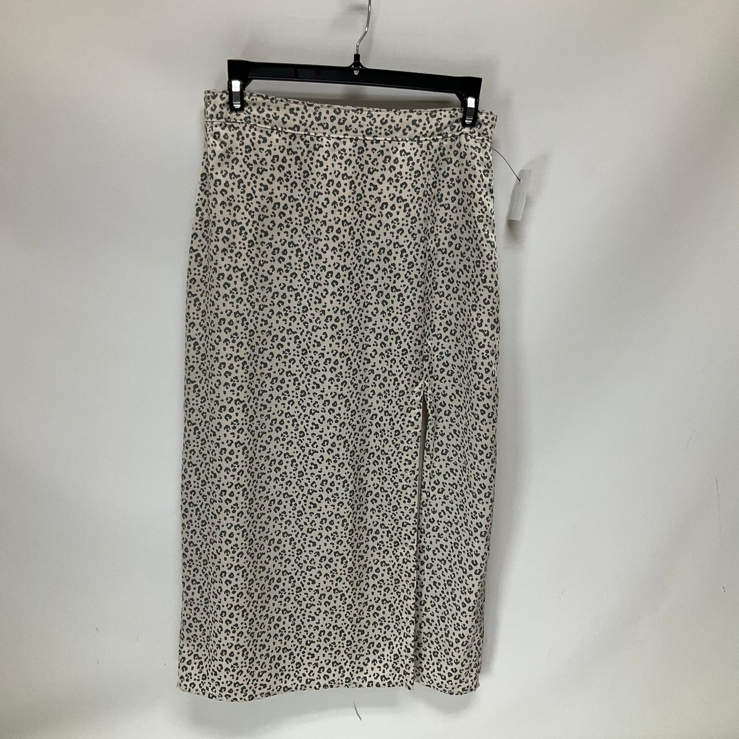 White Dress Casual Midi Abercrombie And Fitch, Size S