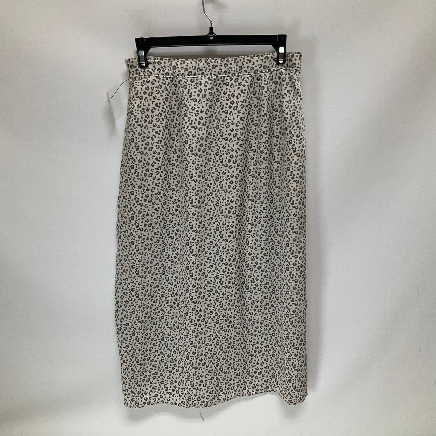 White Dress Casual Midi Abercrombie And Fitch, Size S
