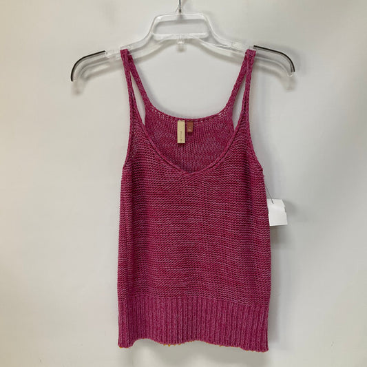 Pink Top Sleeveless Pilcro, Size S