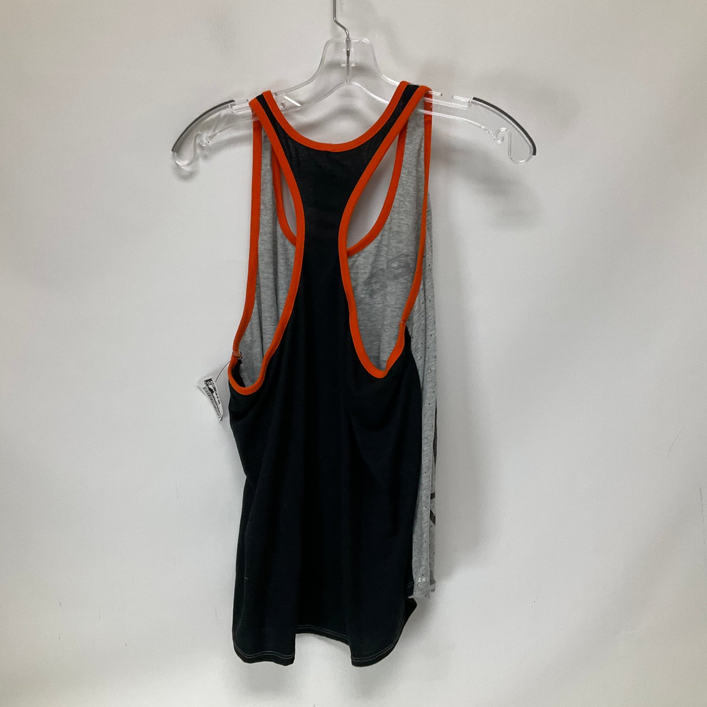 Grey & Orange Athletic Tank Top Nfl, Size 2x