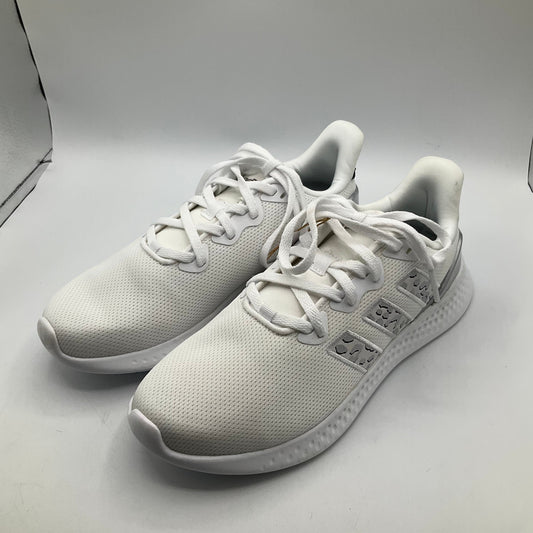 Shoes Athletic By Adidas In White, Size: 8.5