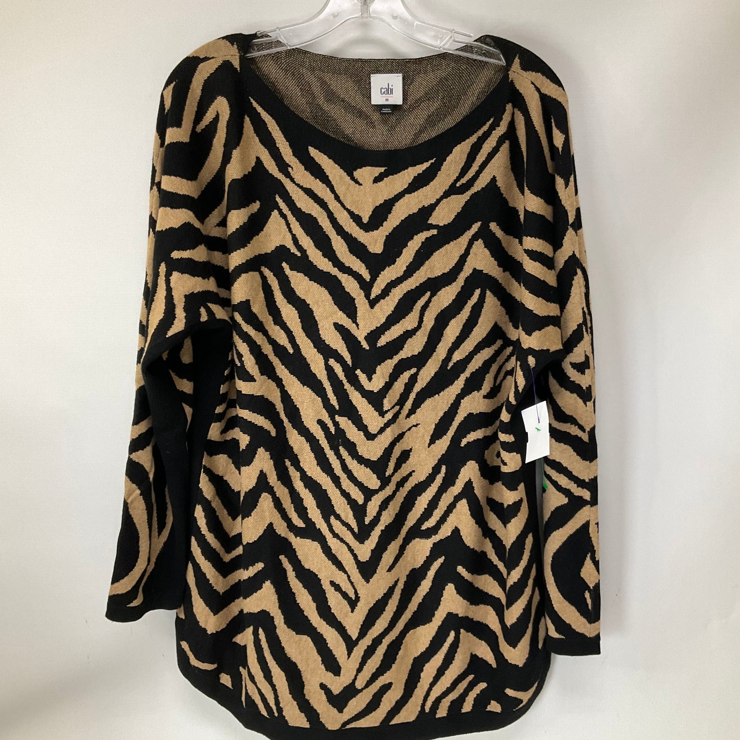 Sweater By Cabi In Animal Print, Size: M