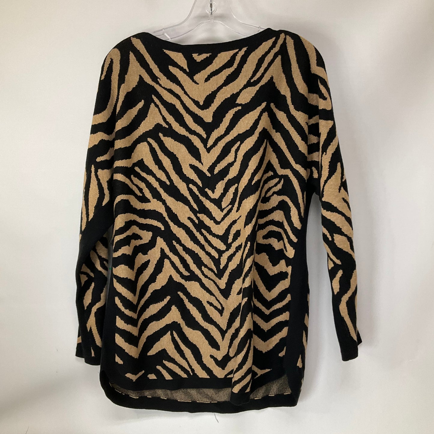 Sweater By Cabi In Animal Print, Size: M