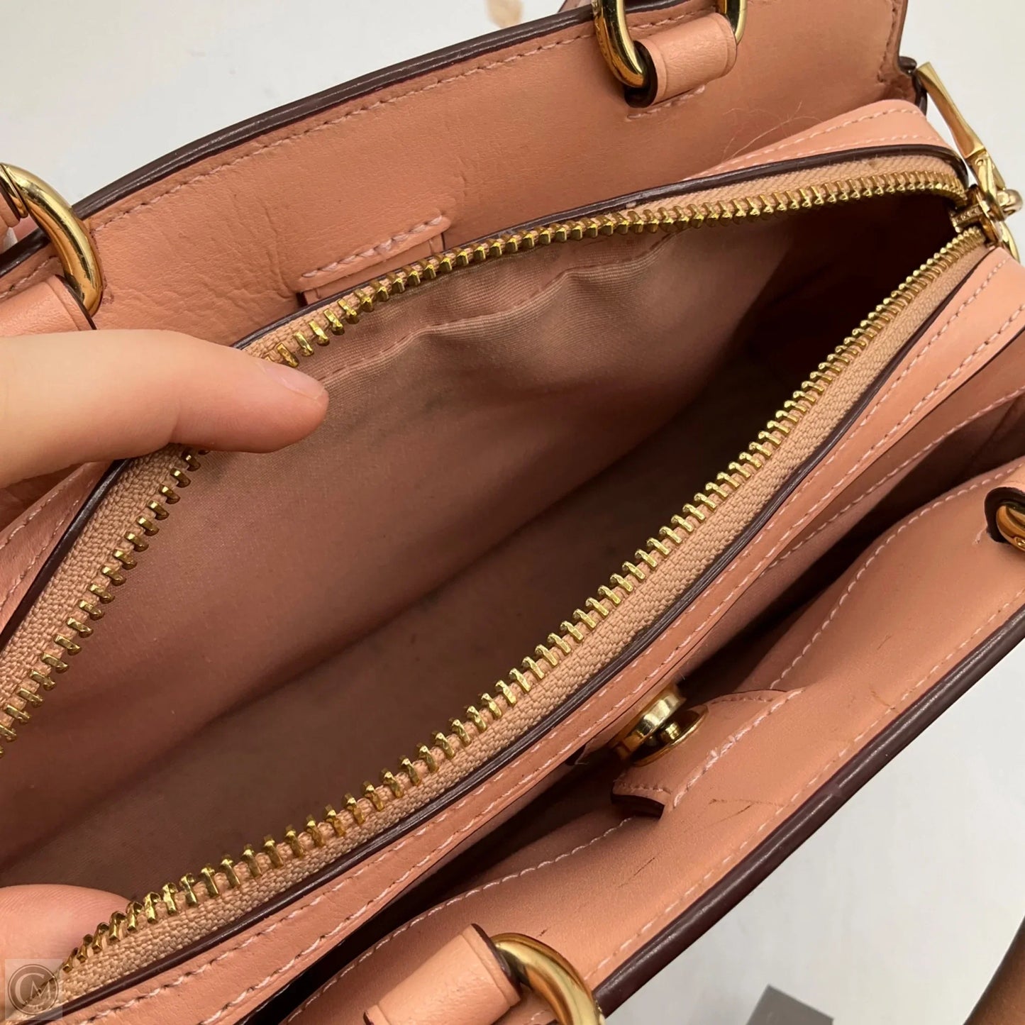 Handbag Designer By Coach, Size: Small