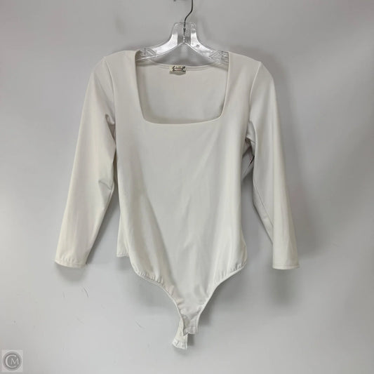 Bodysuit By Free People In White, Size: L
