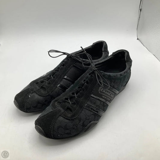 Shoes Designer By Coach In Black, Size: 8.5