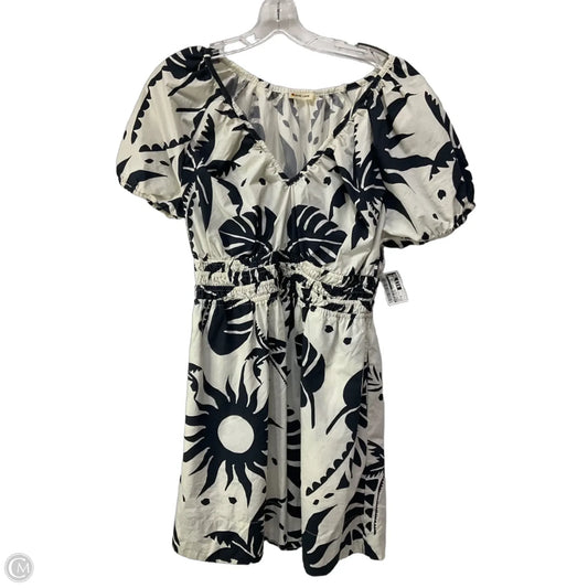Dress Casual Short By Marine Layer In Black & White, Size: S