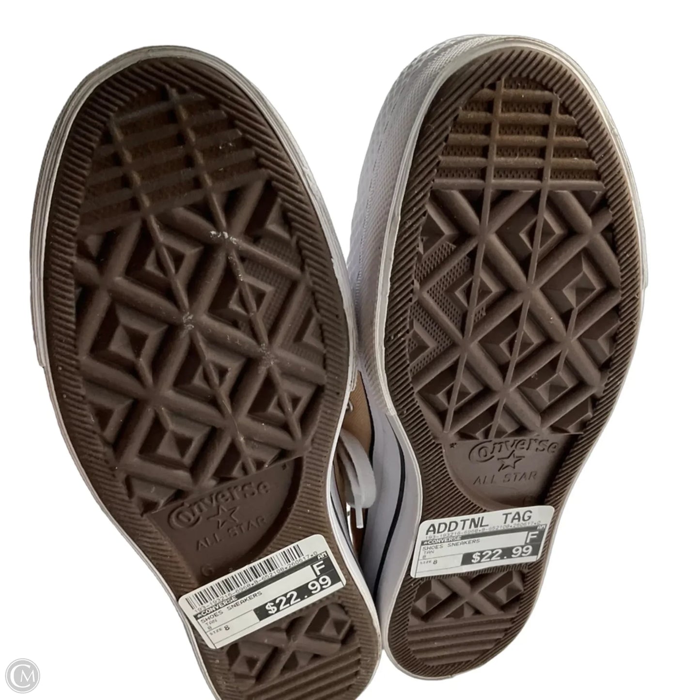 Shoes Sneakers By Converse In Tan, Size: 8
