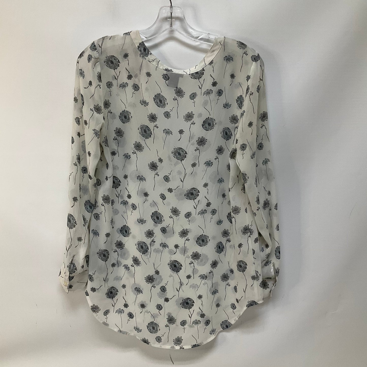 White Top Long Sleeve Ann Taylor, Size S