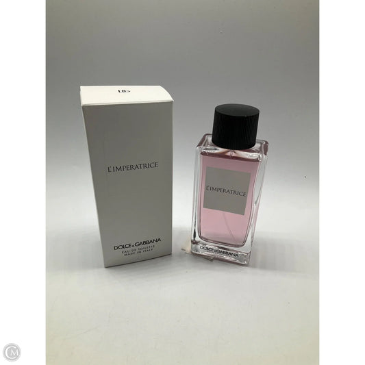 Fragrance Luxury Designer By Dolce And Gabbana, Size: