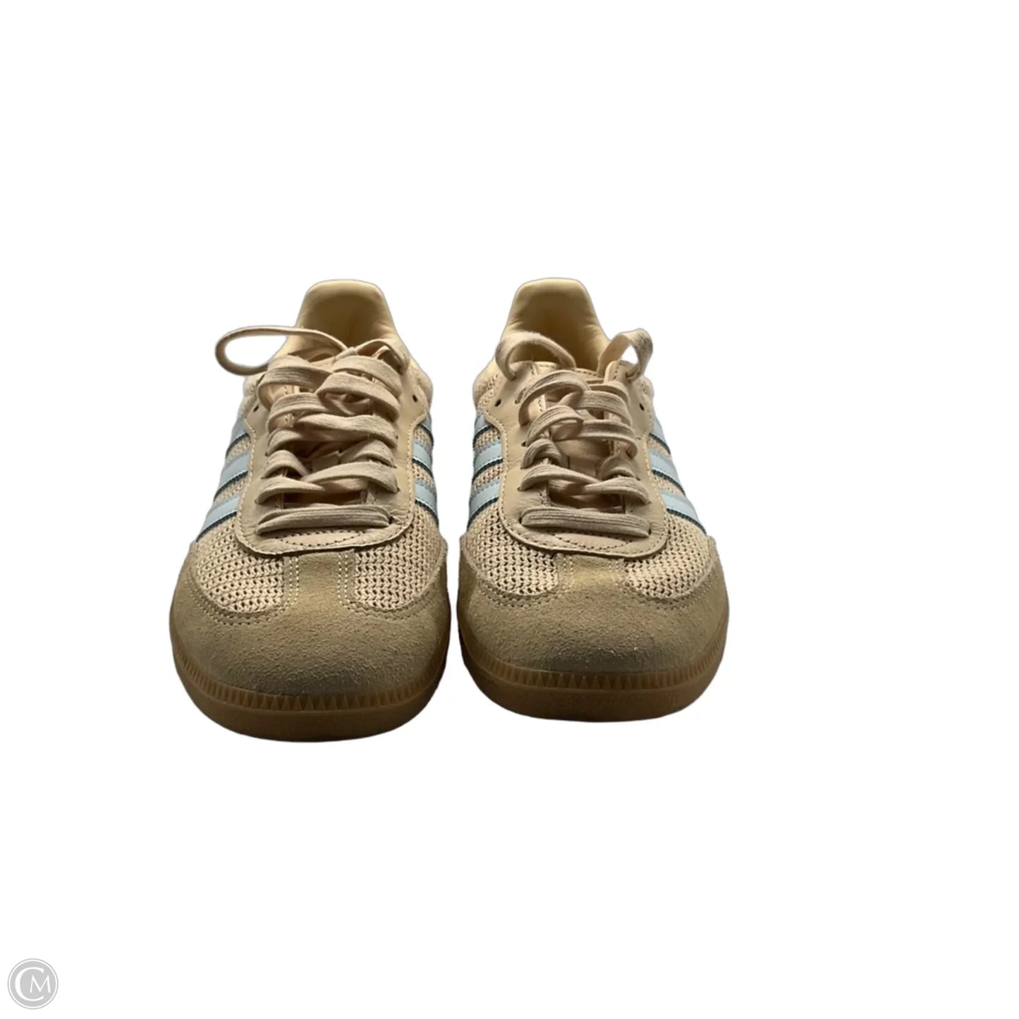 Shoes Athletic By Adidas In Blue & Cream, Size: 8