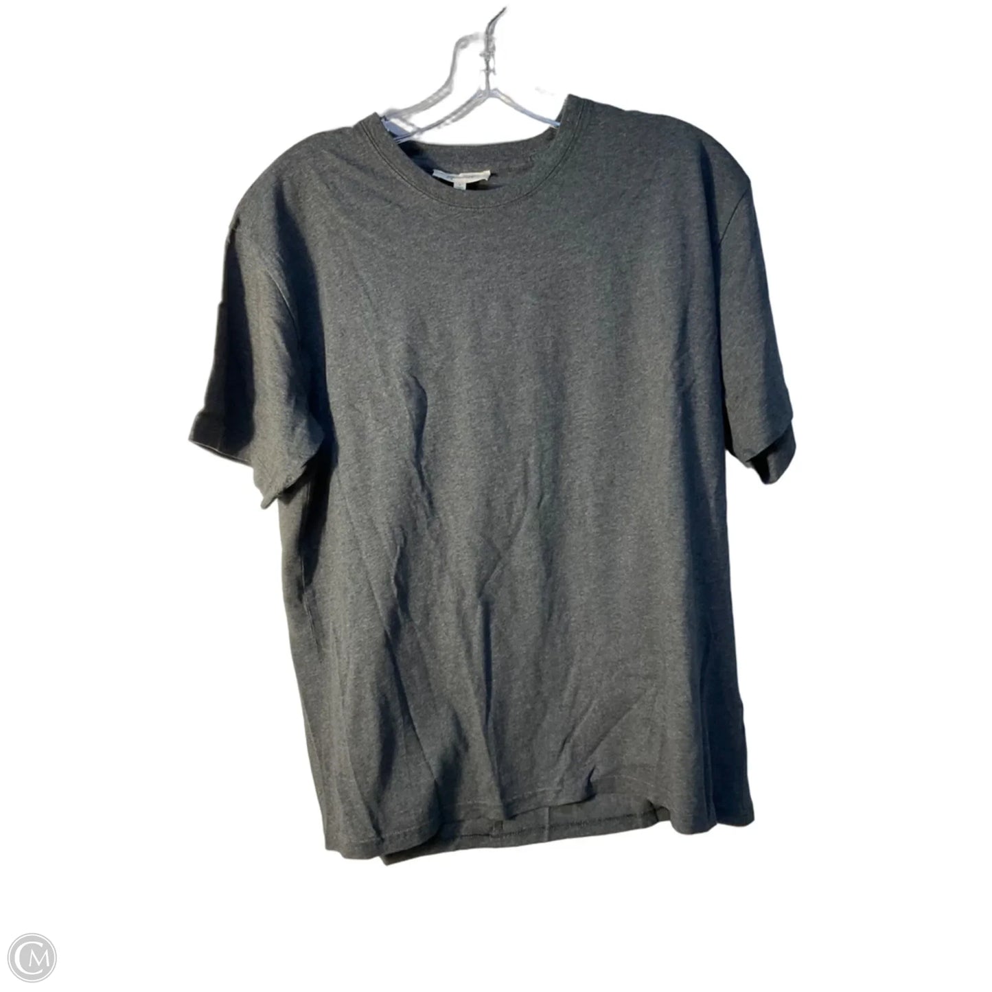 Top Short Sleeve Basic By Madewell In Grey, Size: S