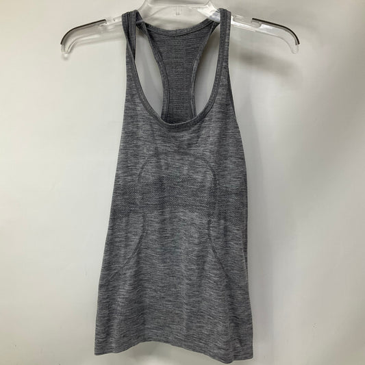 Athletic Tank Top By Lululemon In Grey, Size: 6