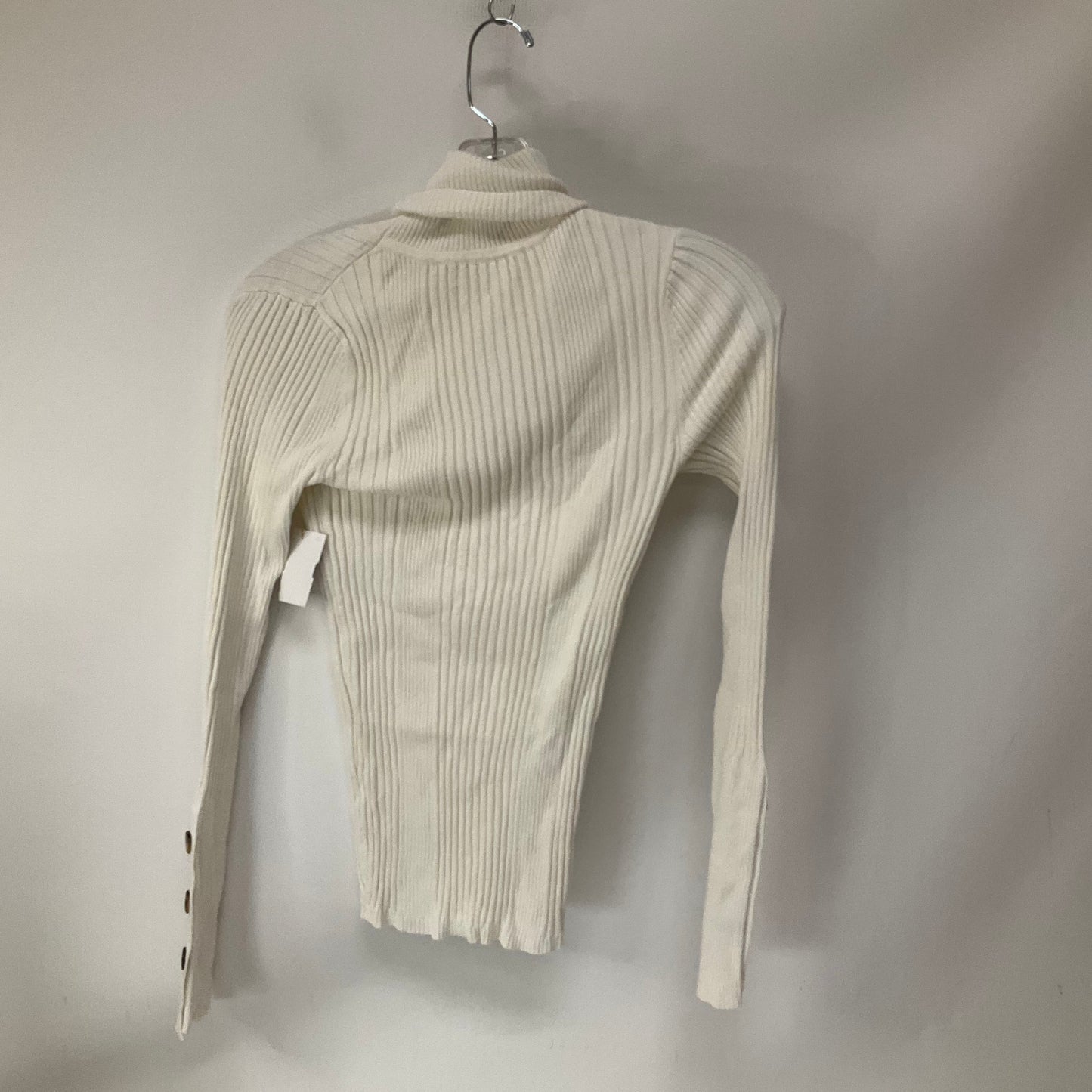 Top Long Sleeve By Anthropologie In Cream, Size: Xs