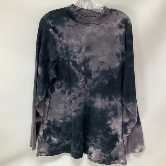 Top Long Sleeve By We The Free In Tie Dye Print, Size: M