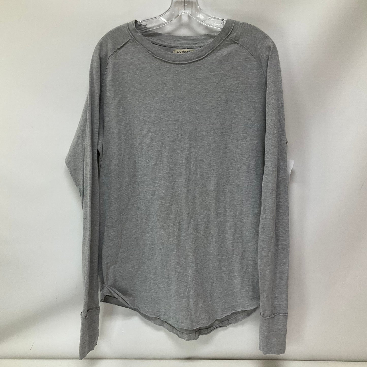 Top Long Sleeve By We The Free In Grey, Size: S