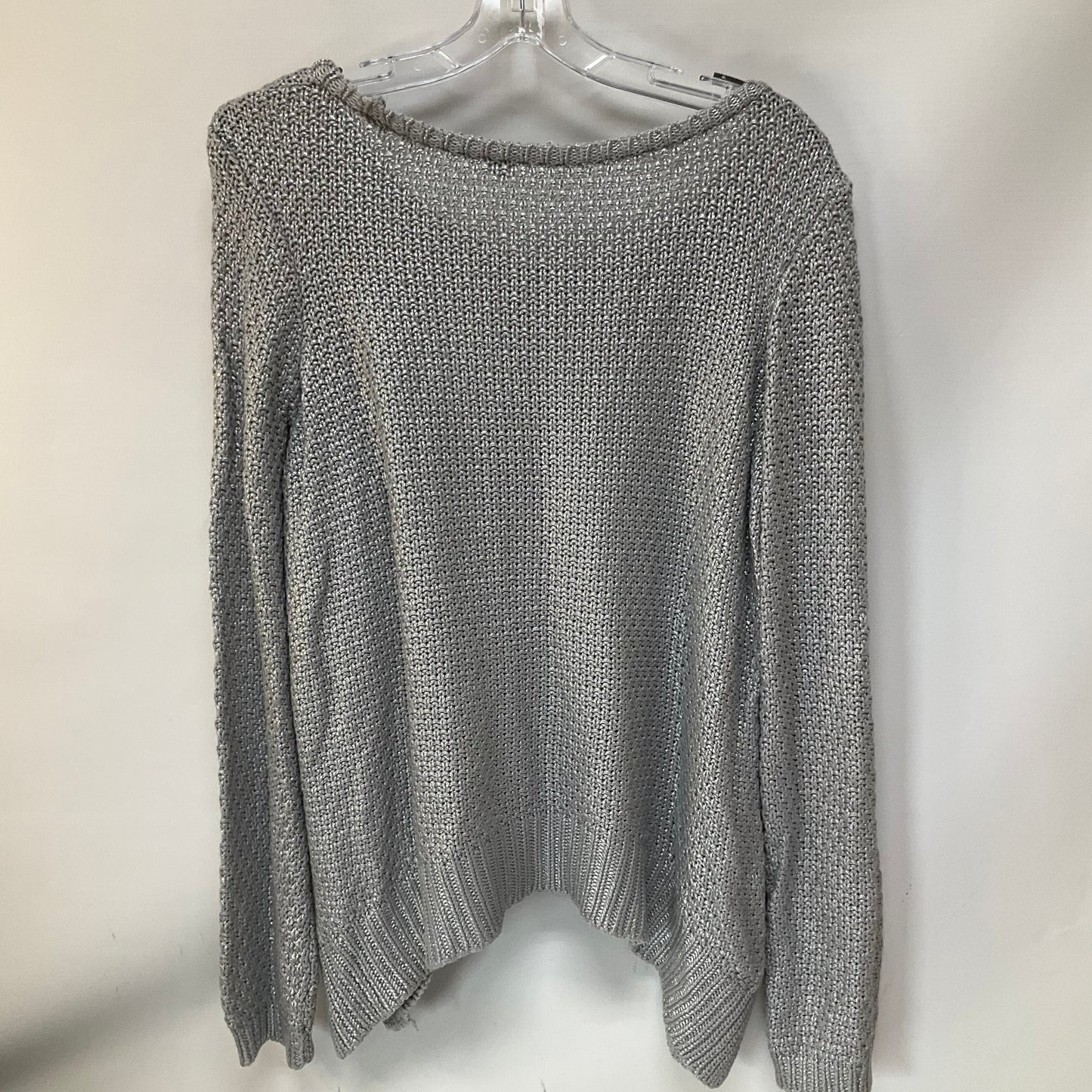 Sweater By Moth In Silver, Size: Xl