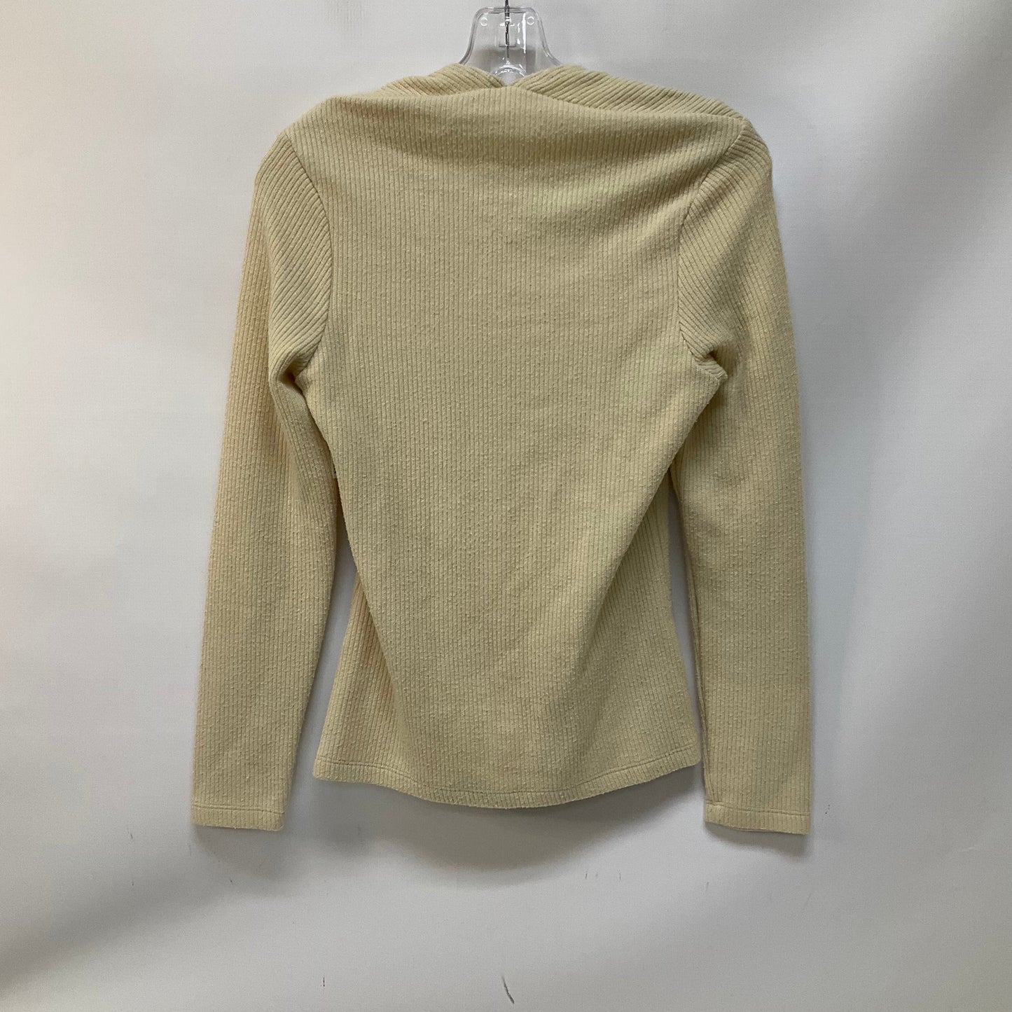 Top Long Sleeve By Anthropologie In Yellow, Size: S