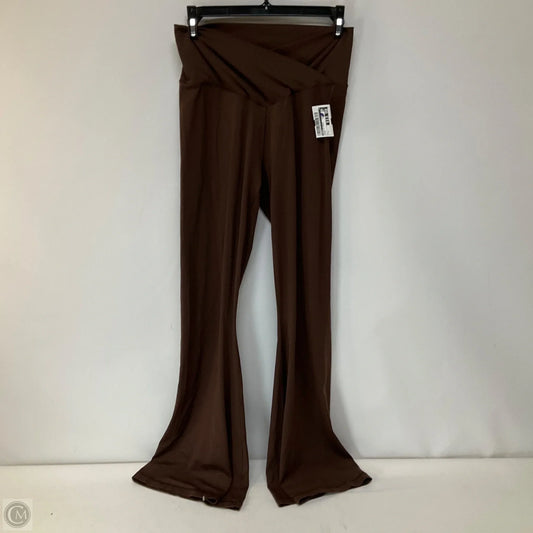 Athletic Pants By Aerie In Brown, Size: L