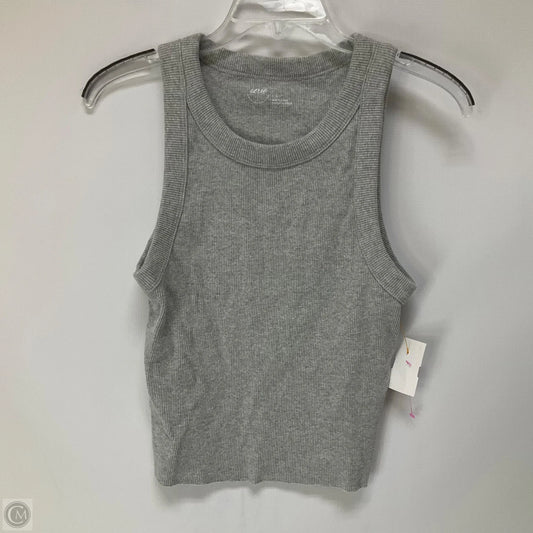 Top Sleeveless By Aerie In Grey, Size: L