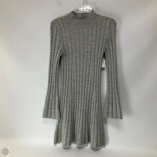 Dress Sweater By Anthropologie In Grey, Size: S