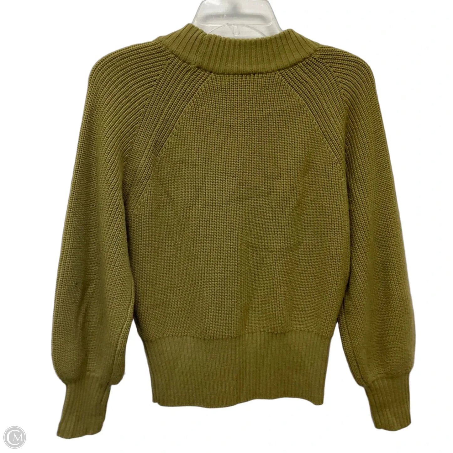 Sweater By Madewell In Green, Size: Xs