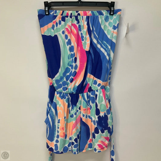 Romper Designer By Lilly Pulitzer In Floral Print, Size: Xxs