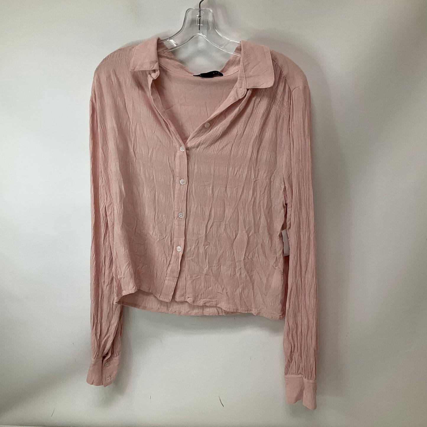 Top Long Sleeve By Sanctuary In Pink, Size: M