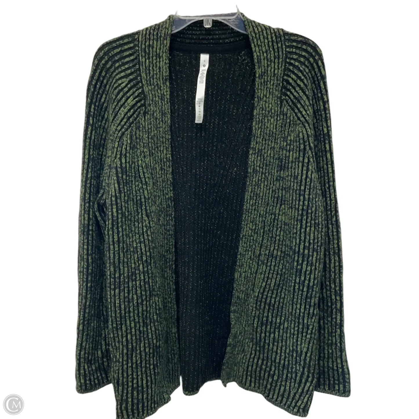 Sweater Cardigan By Lululemon In Green, Size: 6
