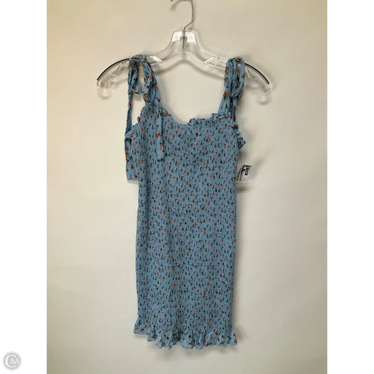 Dress Casual Short By Free People In Floral Print, Size: M