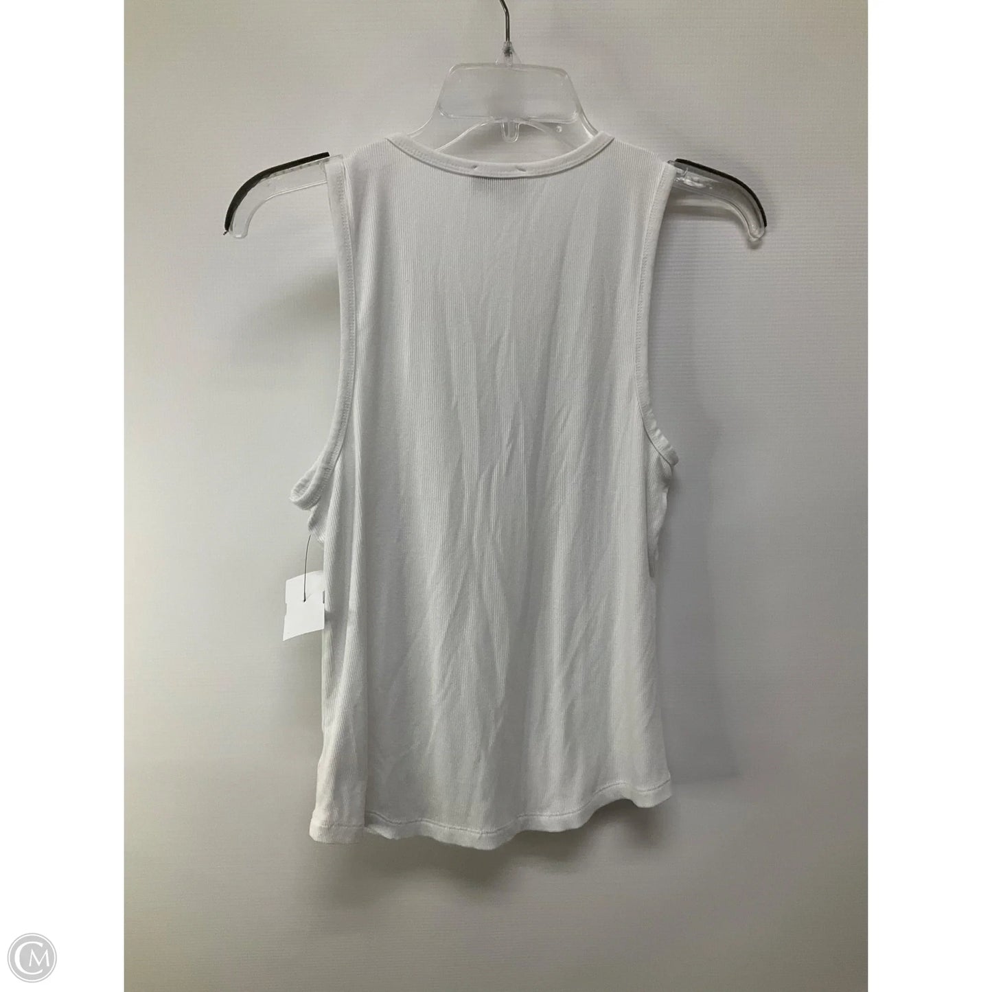 Top Sleeveless By Evereve In White, Size: M