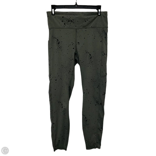 Athletic Leggings By Vuori In Green, Size: M