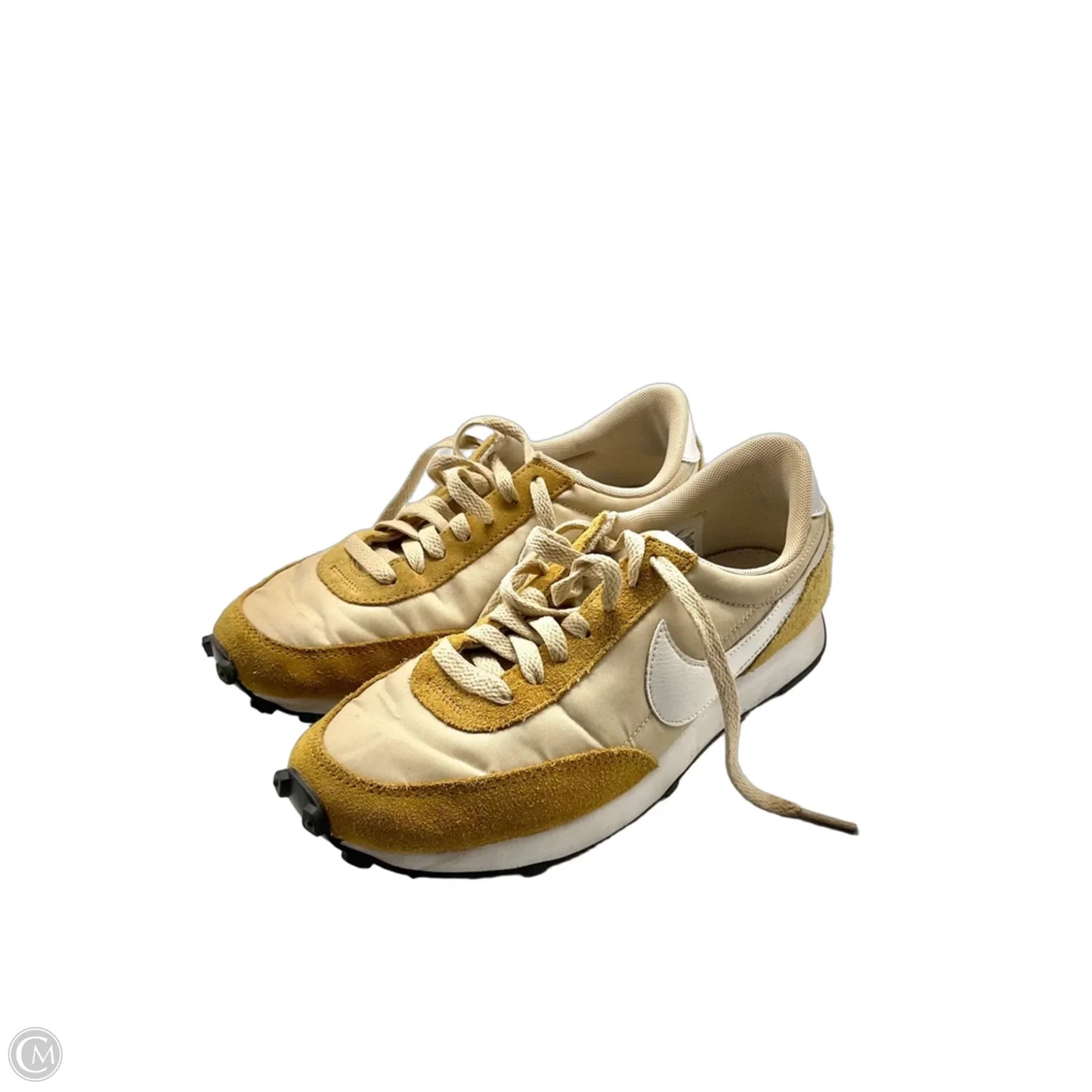 Shoes Athletic By Nike In Yellow, Size: 7