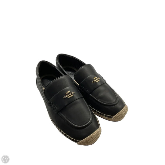 Shoes Designer By Coach In Black, Size: 7