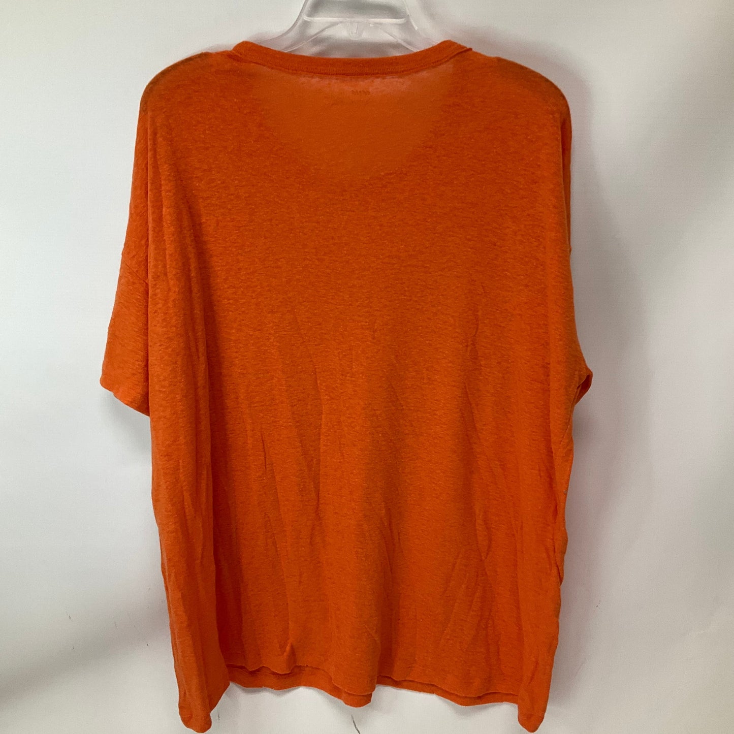 Top Short Sleeve Basic By Aerie In Orange, Size: L