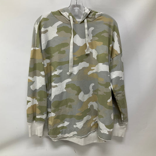 Sweatshirt Hoodie By Aerie In Camouflage Print, Size: M